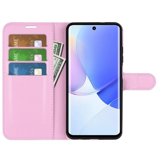 Чехол-книжка Litchie Wallet для Huawei Nova 9 / Honor 50 Light Pink - Фото 4 Чехол-книжка Litchie Wallet для Huawei Nova 9 / Honor 50 Light Pink - изображение 4