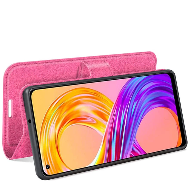 Чехол-книжка Litchie Wallet для Realme 8i Rose - изображение 4