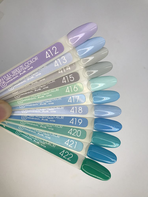 Гель-лак MOON FULL Breeze color №422, 8мл - зображення 2