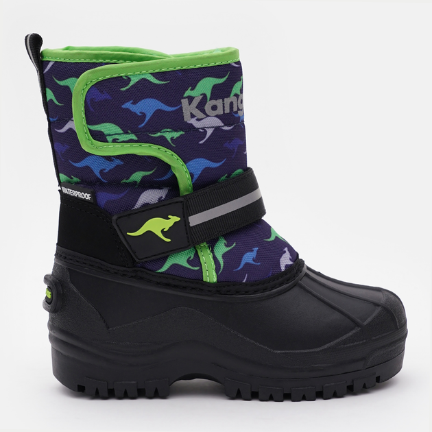 Детские зимние сапоги для мальчика Kangaroos 02223-4173-30 30 Темно ...