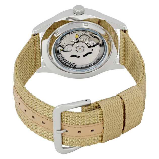 Мужские механические часы Seiko 5 Automatic SNZG07J1 с автоматическим заводом - изображение 3