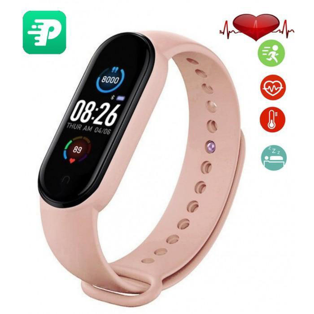 Фитнес браслет FitPro Band M6 WB(смарт часы, пульсоксиметр, пульс ...