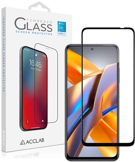 Защитное стекло для смартфона Poco M5S/Xiaomi Redmi 10/Xiaomi Redmi 10 Prime ACCLAB 9H Black (1283126545122) - Фото 7 Защитное стекло для смартфона Poco M5S/Xiaomi Redmi 10/Xiaomi Redmi 10 Prime ACCLAB 9H Black (1283126545122) - изображение 7