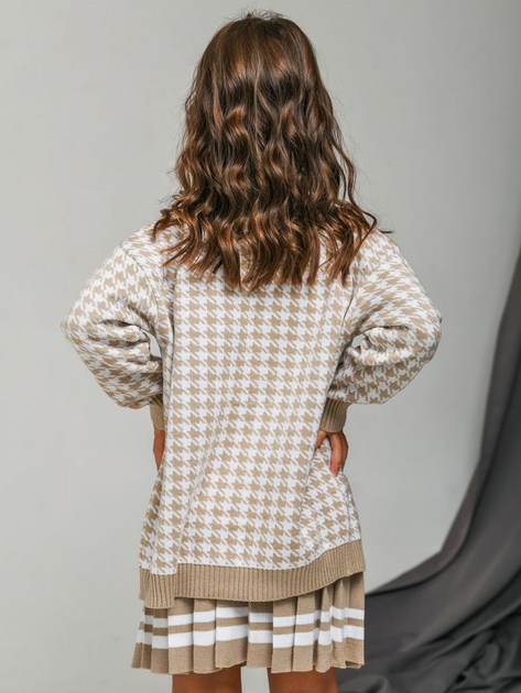Подростковый кардиган для девочки ARTKNIT Лапки 26541 140-146 см ...