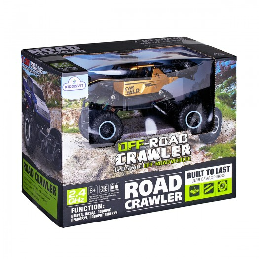 Джип внедорожник на радиоуправлении Off-Road Crawler – Car Vs Wild Золотой - изображение 6