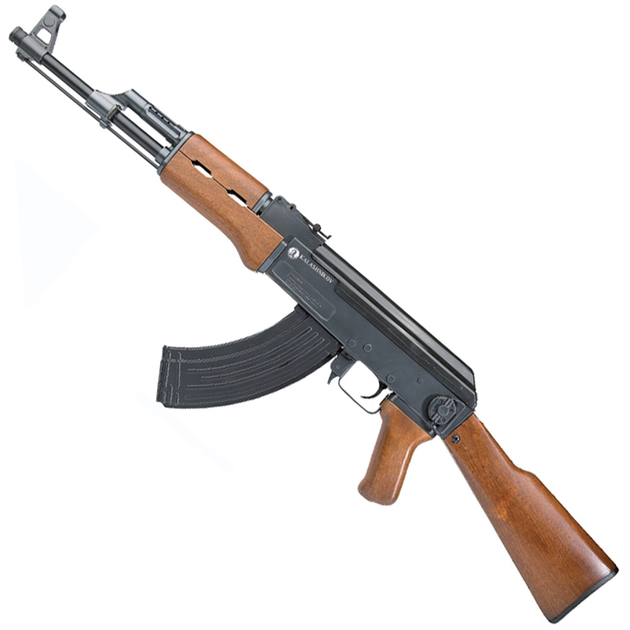 Автомат АК47 на пульках с лазерным прицелом и фонариком CYMA P.47 ...