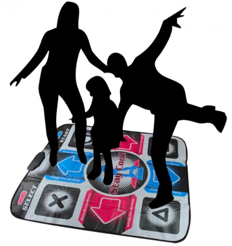 Танцювальний килимок usb для ПК комп'ютера PC Dance mat X-treme Dance Pad покращений з CD - Фото 5 Танцювальний килимок usb для ПК комп'ютера PC Dance mat X-treme Dance Pad покращений з CD - зображення 5
