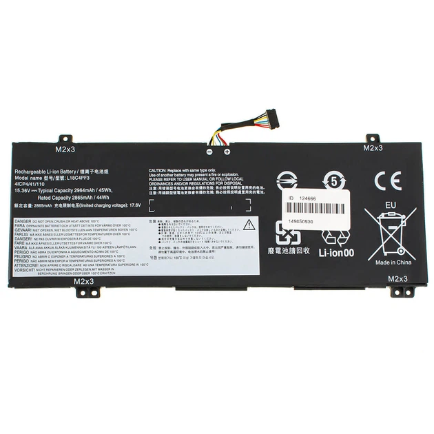 Акумулятор для ноутбука Lenovo FLEX-14IWL (L18M4PF3) ( 107827 ) - зображення 2