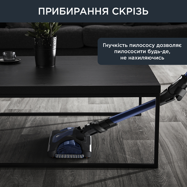 Акумуляторний пилосос Rowenta X-Force Flex 14.60 Auto Aqua RH99C0WO - зображення 6