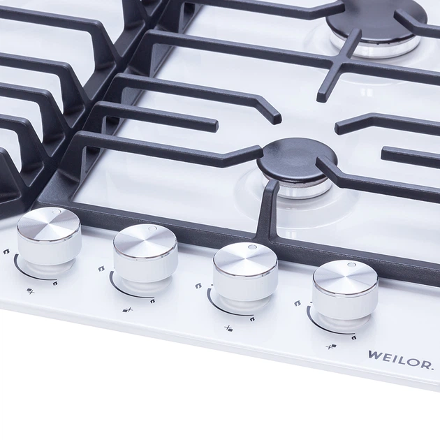 Варильна поверхня газова на металі WEILOR GM 624 WH - зображення 5