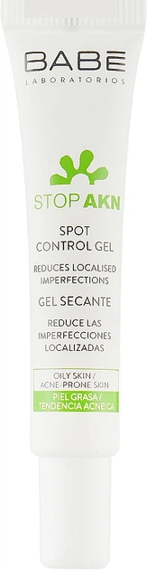 Гель против акне локального применения - Babe Laboratorios Spot Control Stick 8ml (101278-47063) - изображение 2