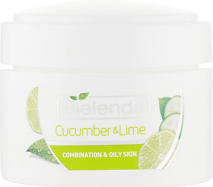 Bielenda Bouquet Nature Cucumber & Lime Moisturizing Mattifying Cream Зволожуючий крем для обличчя "Огірок & Лайм" 50ml (341259-3037) - Фото 2 Bielenda Bouquet Nature Cucumber & Lime Moisturizing Mattifying Cream Зволожуючий крем для обличчя "Огірок & Лайм" 50ml (341259-3037) - зображення 2