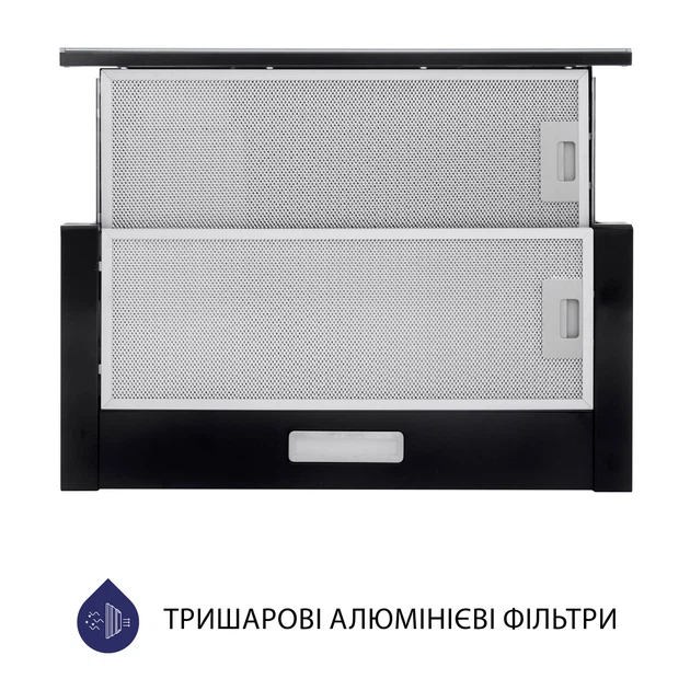 Вытяжка телескопическая Minola HTLS 6734 BL 1100 LED GLASS - изображение 3