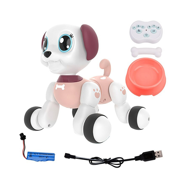 Інтерактивна тварина "Собачка" Limo Toy, на радіокеруванні. Видає ...