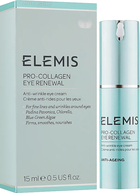 Крем для шкіри навколо очей Elemis Pro-Collagen Eye Renewal 15 мл (0641628002733) - зображення 2