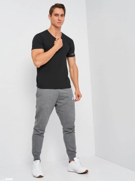 Футболка Kappa T-shirt Mezza Manica Scollo V черный 2XL Муж K1315 Nero-2XL - Фото 3 Футболка Kappa T-shirt Mezza Manica Scollo V черный 2XL Муж K1315 Nero-2XL - изображение 3