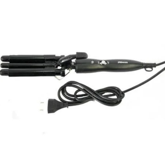 Плойка для волос тройная PRO Mozer Ceramic MZ 6621 - Фото 3 Плойка для волос тройная PRO Mozer Ceramic MZ 6621 - изображение 3