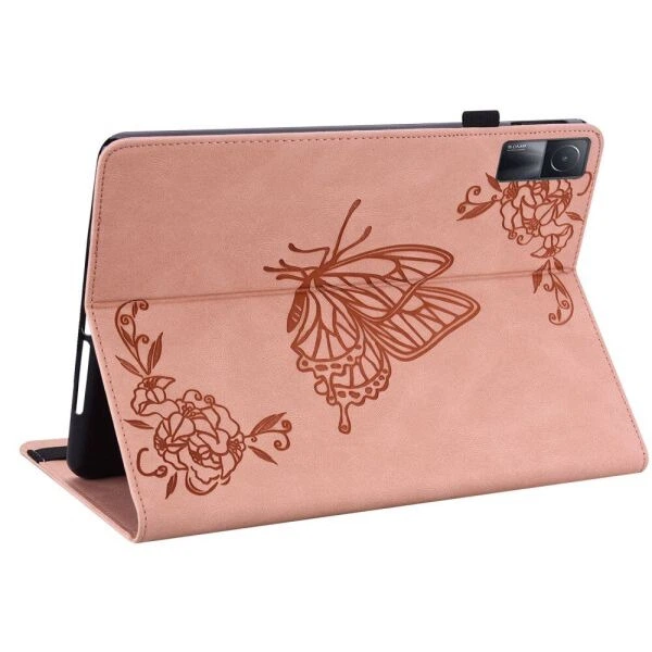 Защитный чехол Deexe Butterfly для Xiaomi Redmi Pad - Pink - Фото 4 Защитный чехол Deexe Butterfly для Xiaomi Redmi Pad - Pink - изображение 4
