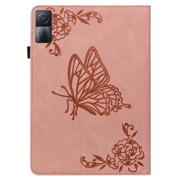 Защитный чехол Deexe Butterfly для Xiaomi Redmi Pad - Pink - Фото 6 Защитный чехол Deexe Butterfly для Xiaomi Redmi Pad - Pink - изображение 6