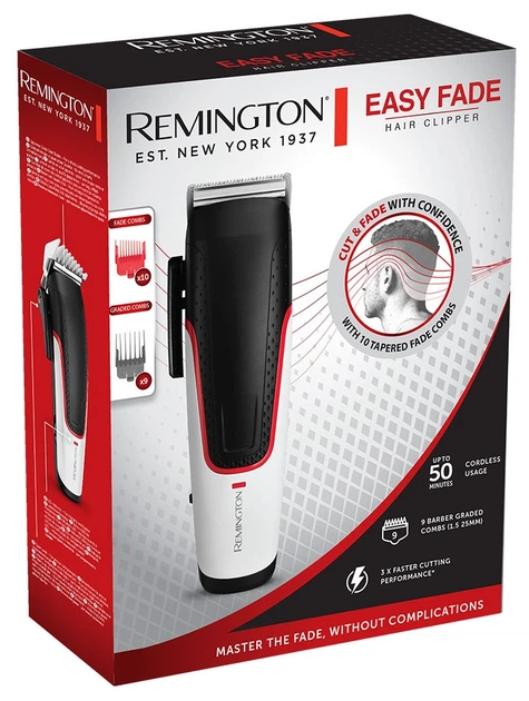 Тример REMINGTON HC500 E51 Easy Fade Hair Clipper - Фото 5 Тример REMINGTON HC500 E51 Easy Fade Hair Clipper - зображення 5