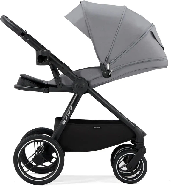 Универсальная коляска 2 в 1 Kinderkraft Nea Platinum Grey (KSNEA000GRY2000) - изображение 4