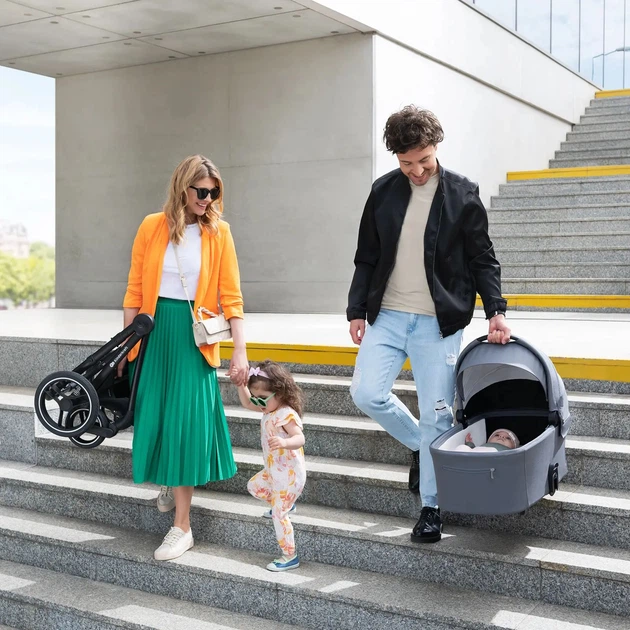 Универсальная коляска 2 в 1 Kinderkraft Nea Platinum Grey (KSNEA000GRY2000) - изображение 17