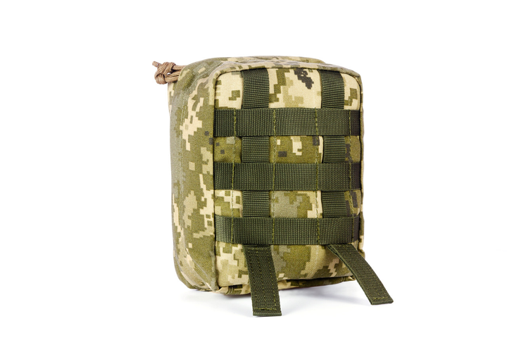 Подсумок для аптечки тактический Molle Cordura военный (без наполнения) GTAC - изображение 2