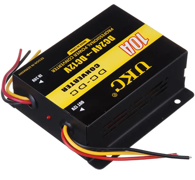 Понижающий преобразователь напряжения из 24В в 12В UKC-10A 24v-12v автомобильный инвертор для портативной техники - изображение 3