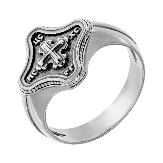Кольцо мужское Diamant к2502с (284254) 19.5 - Фото 1 Кольцо мужское Diamant к2502с (284254) 19.5 - изображение 1