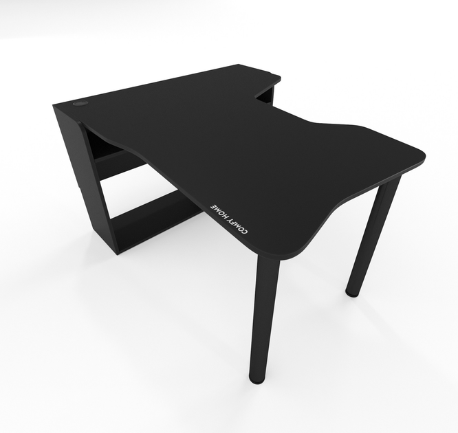 Геймерский игровой стол Comfy Home Kano черный – купить онлайн на ROZETKA