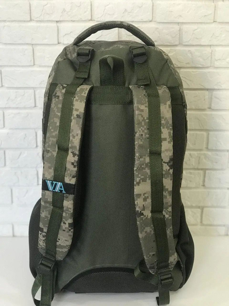 Рюкзак тактичний ЗСУ 65л, рюкзак військовий піксель, тактичний рюкзак ЗСУ, військовий рюкзак 65 літрів - зображення 2