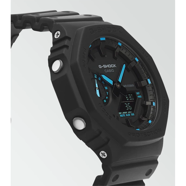 Мужские наручные часы с таймером Casio G-Shock GA-2100-1A2ER - изображение 6