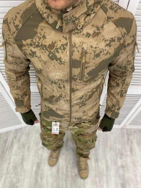 Куртка тактична (зима) A-TACS AU Soft Shell XL - зображення 1