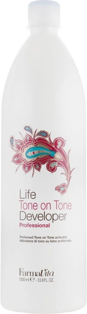Активатор тон в тон (1,5%) - FarmaVita Life Tone on Tone Developer 1000ml (62213-95045) - Фото 1 Активатор тон в тон (1,5%) - FarmaVita Life Tone on Tone Developer 1000ml (62213-95045) - изображение 1