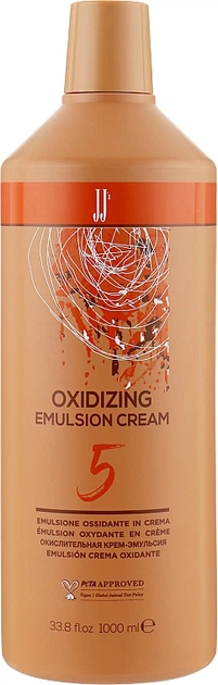 Окислювальна крем-емульсія 5VOL 1.5% - JJ's Oxidizing Emulsion Cream 1000ml (999932-60796) - Фото 3 Окислювальна крем-емульсія 5VOL 1.5% - JJ's Oxidizing Emulsion Cream 1000ml (999932-60796) - изображение 3