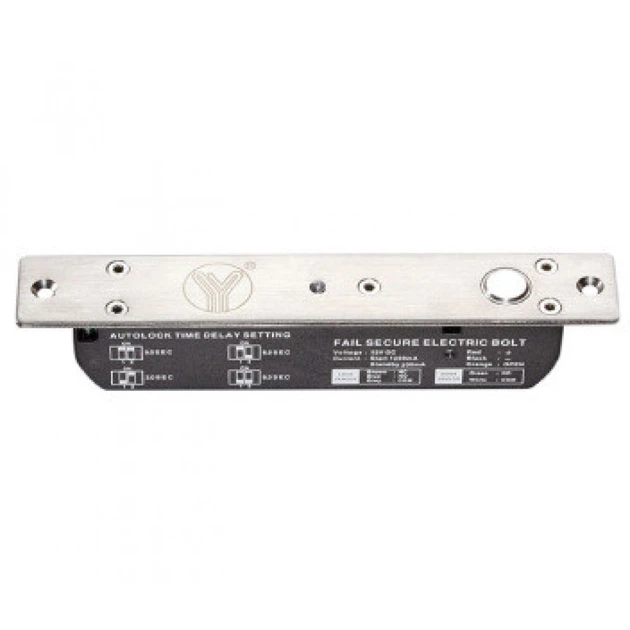 Врезной ригельный замок Yli Electronic YB-700B(LED), 2000кг - изображение 2