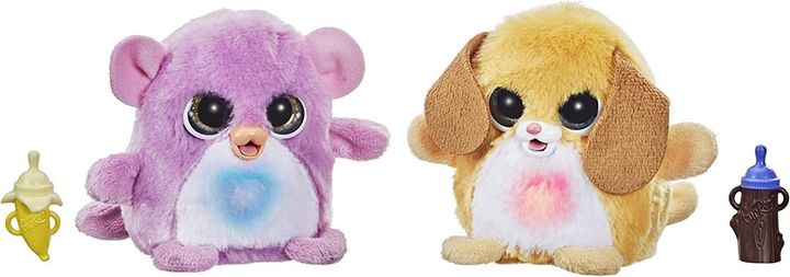 Набор интерактивных игрушек Фурриал FurReal Fuzzalots Puppy and Monkey ...