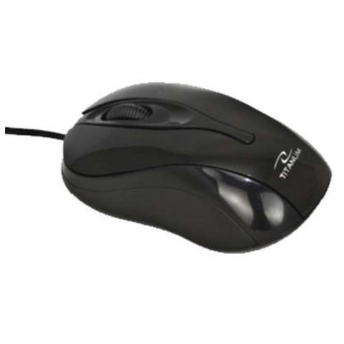 Миша провідна Esperanza Titanum Mouse TM103K 1000 dpi Black - Фото 3 Миша провідна Esperanza Titanum Mouse TM103K 1000 dpi Black - зображення 3