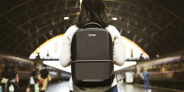 Plecak na laptop YENKEE 20L 15.6" Anti Theft Travel YBB 1501 Black (45015143) - obraz 2