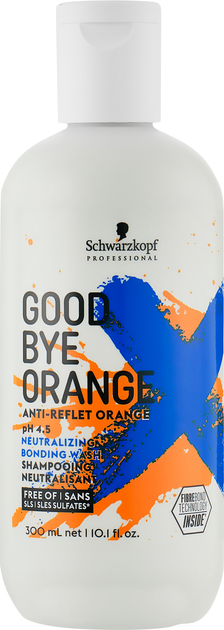 Акція на Високопігментований шампунь Schwarzkopf Professional Goodbye Orange 300 мл від Rozetka