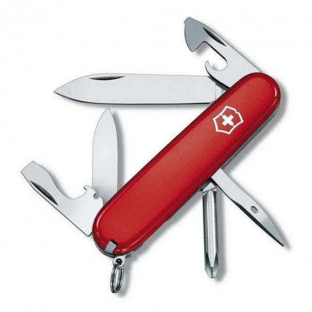 Ніж Victorinox Tinker 91 мм 12 предметів червоний (Vx14603) - зображення 1