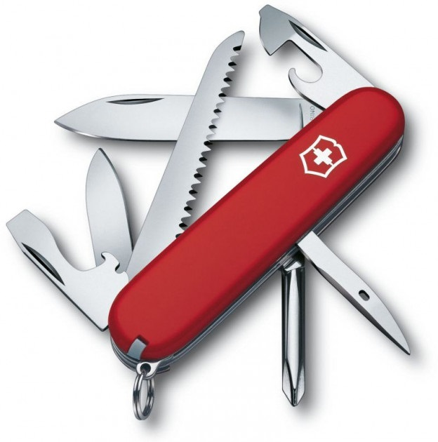 Ніж Victorinox Hiker 91 мм 13 предметів червоний (Vx14613) - зображення 2