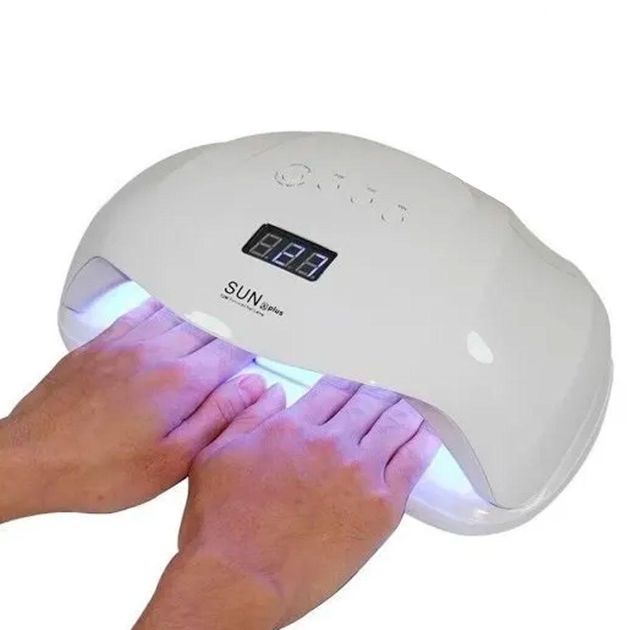Лампа для маникюра на 2 руки UV-LED SUN X Plus, 80 Вт – фото, отзывы ...