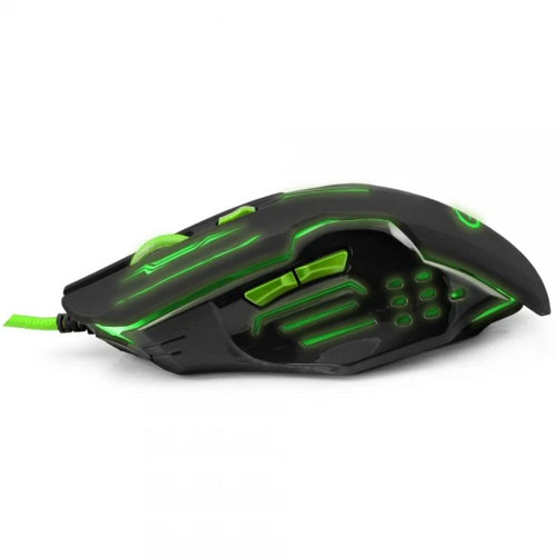 Мышь проводная Esperanza Mouse MX403 APACHE 1.5м Green - изображение 3