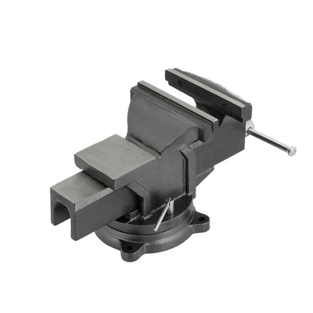 Тиски слесарные поворотные 200мм усиленные INTERTOOL HT-0084 - Фото 2 Тиски слесарные поворотные 200мм усиленные INTERTOOL HT-0084 - изображение 2