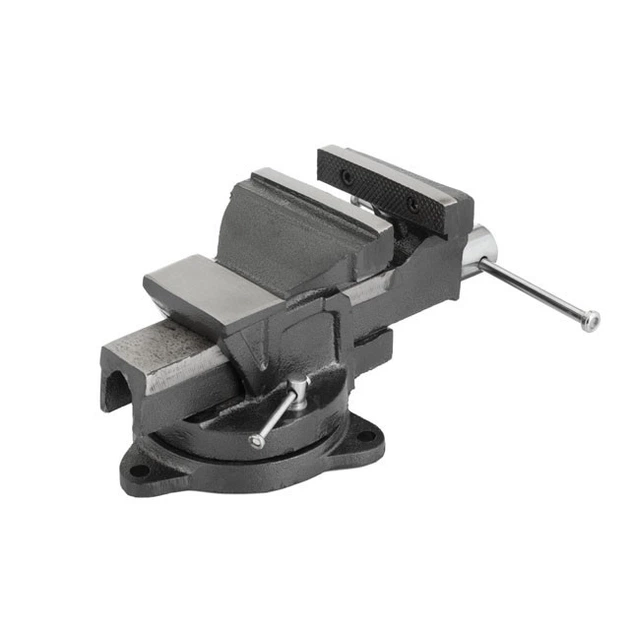 Тиски слесарные поворотные 100 мм INTERTOOL HT-0081 - Фото 2 Тиски слесарные поворотные 100 мм INTERTOOL HT-0081 - изображение 2