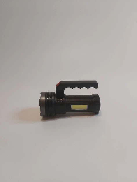 Ліхтарик ручний акумуляторний на сонячній батареї USB Soler Hand lamp 828 OSL+COB - зображення 4