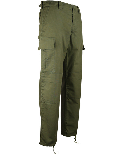 Штани тактичні Kombat M65 BDU Ripstop Trousers 38, оливковий - зображення 1