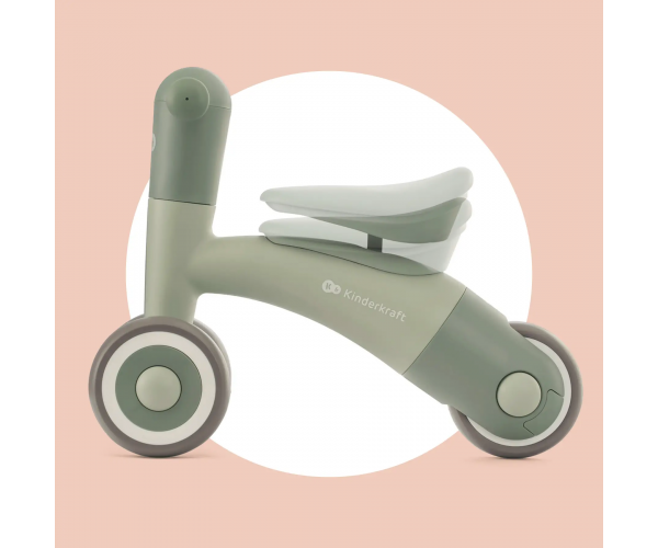 Каталка-біговел Kinderkraft Minibi Leaf Green (зелений) - зображення 6