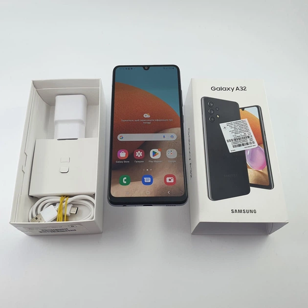 Samsung Galaxy A32 64 GB Black (2B00005605) – фото, відгуки